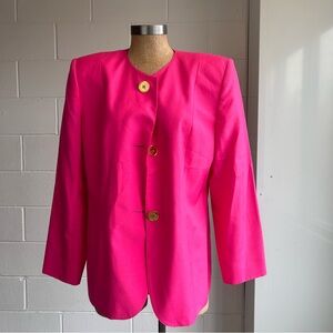 Pink blazer